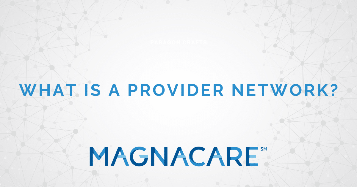 WHAT IS A PROVIDER NETWORK
