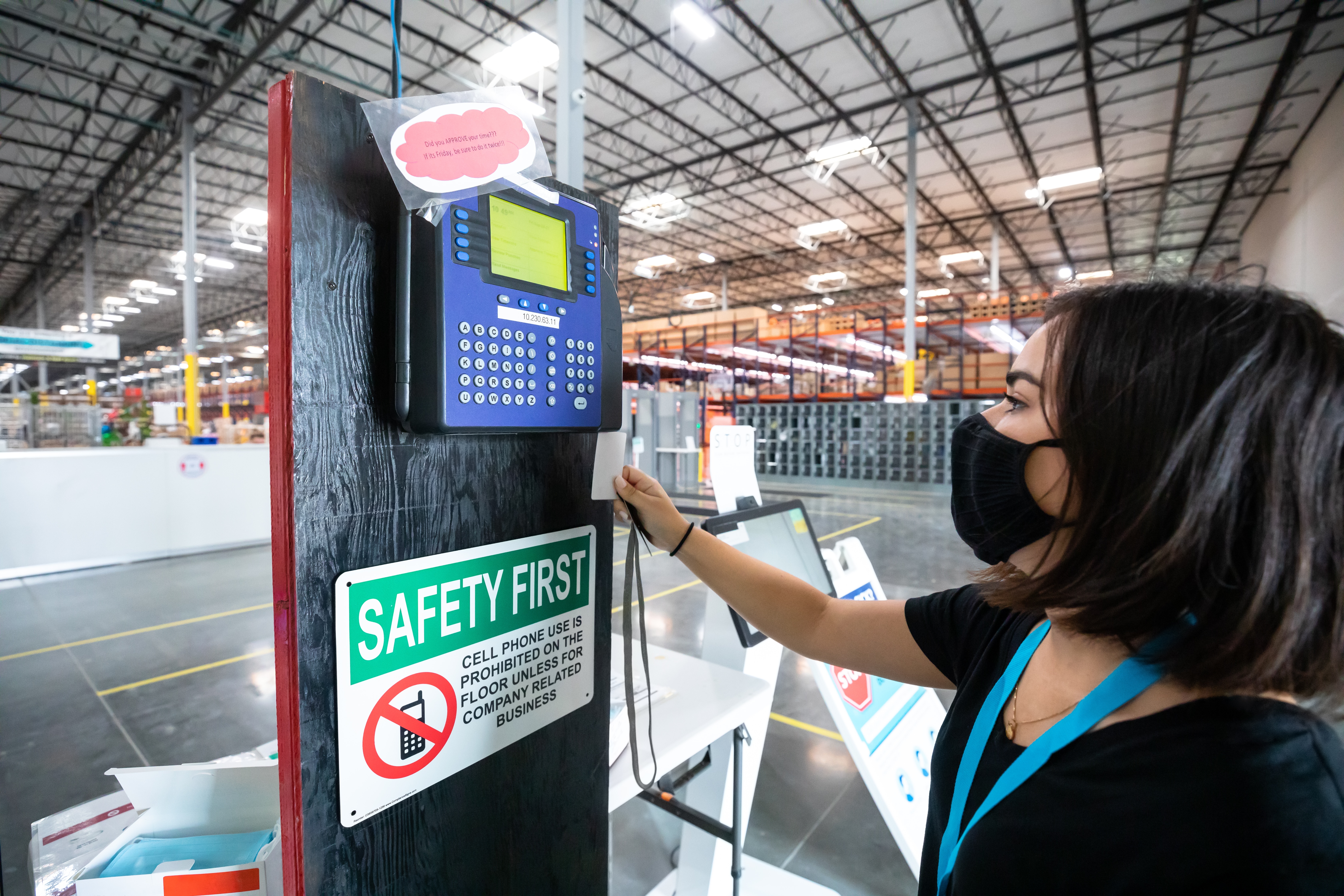 Woman-checking-eligibility-and-enrollment-services